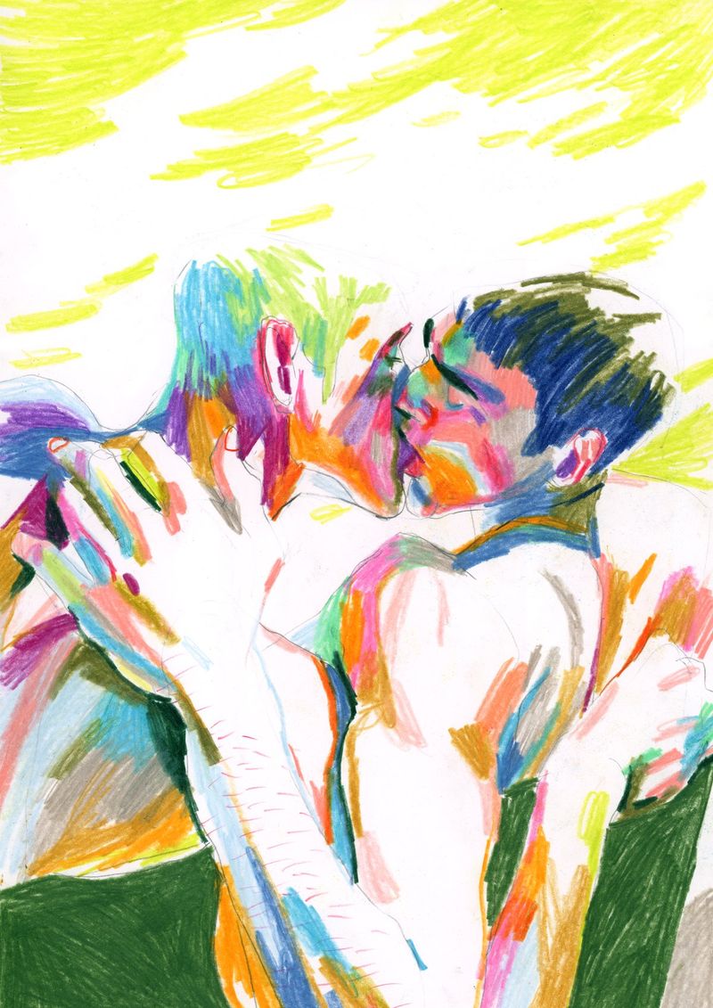 15 Sensual and Intimate Paintings of Male Relationships by Dani Torrent