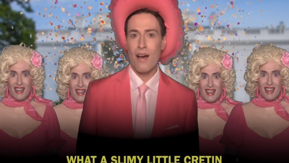 
Watch Randy Rainbow channel Dolly Parton to lampoon Trump in 'Forty-Five!'
