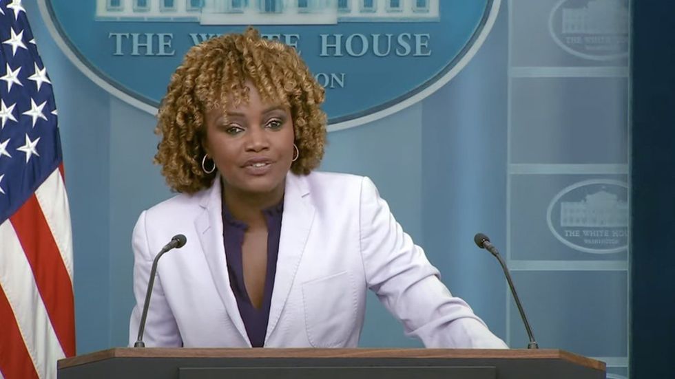 
Karine Jean-Pierre spars with reporters over White House visits from Parkinson's doctor
