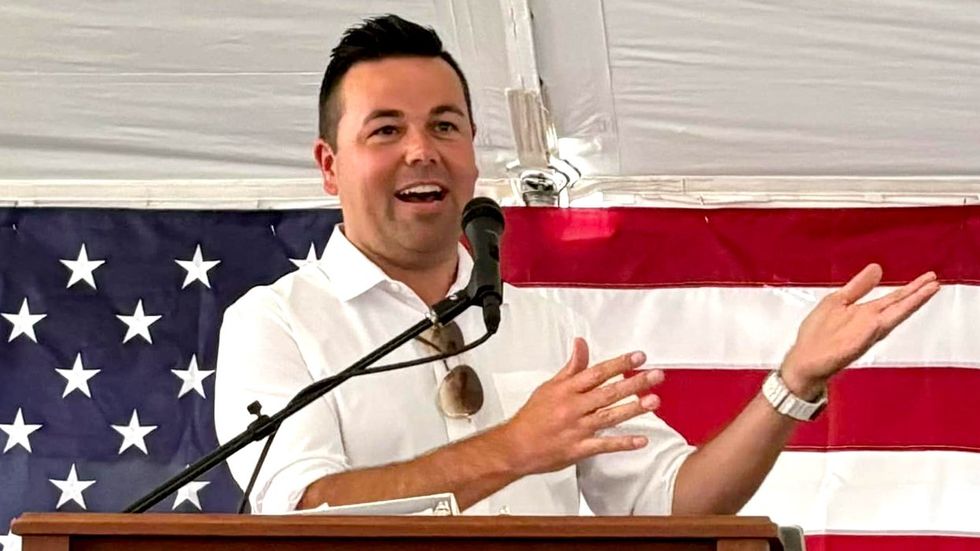 Indiana Republican lieutenant governor nominee Micah Beckwith