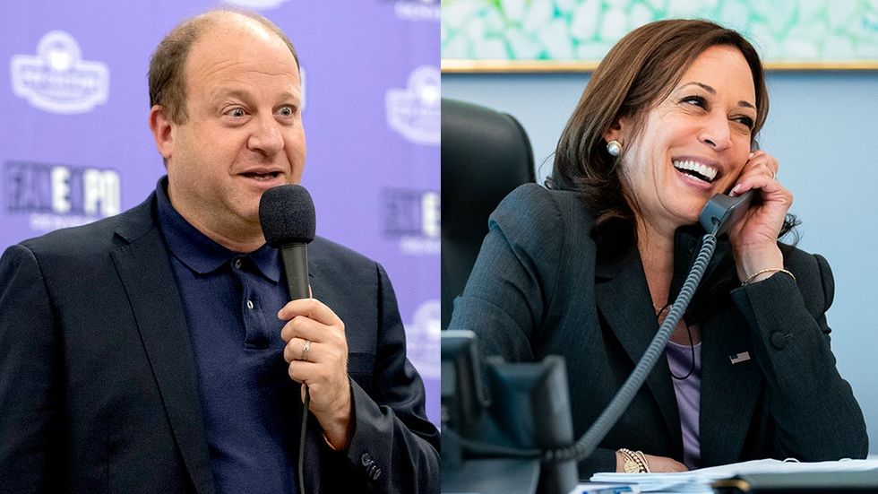 Jared Polis Kamala Harris