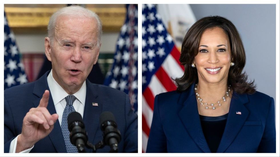 Joe Biden and Kamala Harris