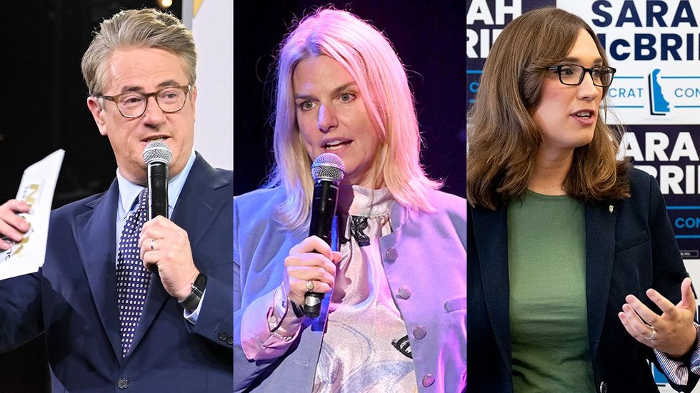 Joe Scarborough MSNBC Morning host Sarah Kate Ellis GLAAD president and CEO Sarah McBride Democrat winner Delaware Congressional seat