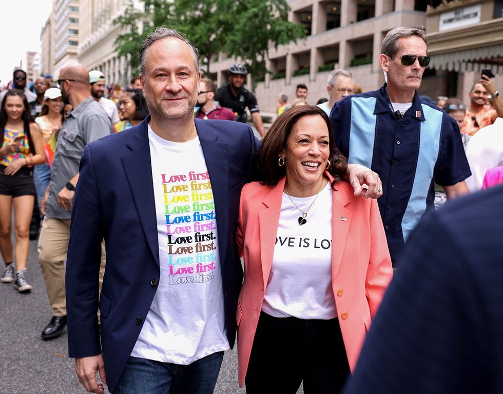 Kamala Harris becomes first VP to attend a Pride Parade