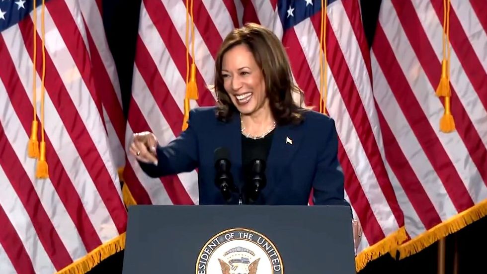 Kamala Harris on fire in rousing first campaign speech in Milwaukee