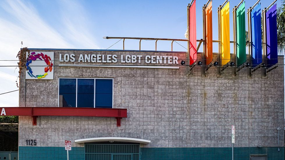 LA LGBT center building