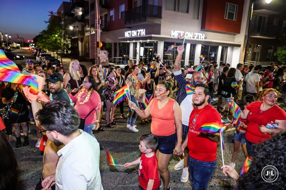 LGBTQ+ Pride Parade Birmingham Central Alabama Festival Celebration