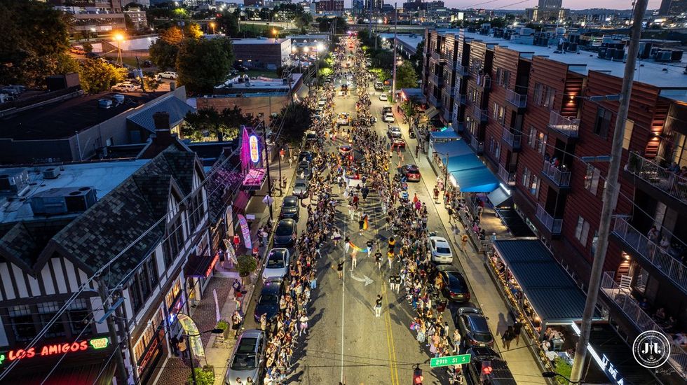 LGBTQ+ Pride Parade Birmingham Central Alabama Festival Celebration