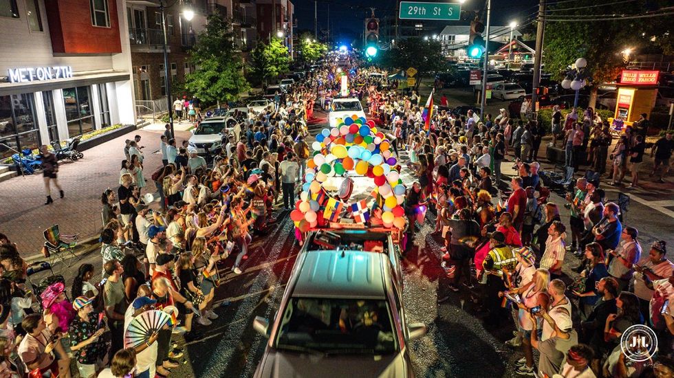 LGBTQ+ Pride Parade Birmingham Central Alabama Festival Celebration