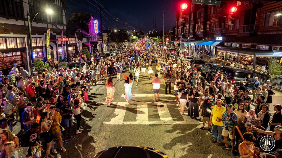 LGBTQ+ Pride Parade Birmingham Central Alabama Festival Celebration