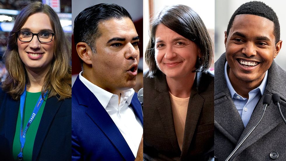 LGBTQ voter guide 2024 politicians Sarah McBride Robert Garcia Becca Balint Ritchie Torres