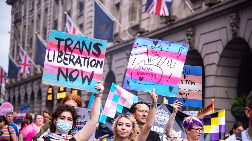 London Trans+ Pride Protest
