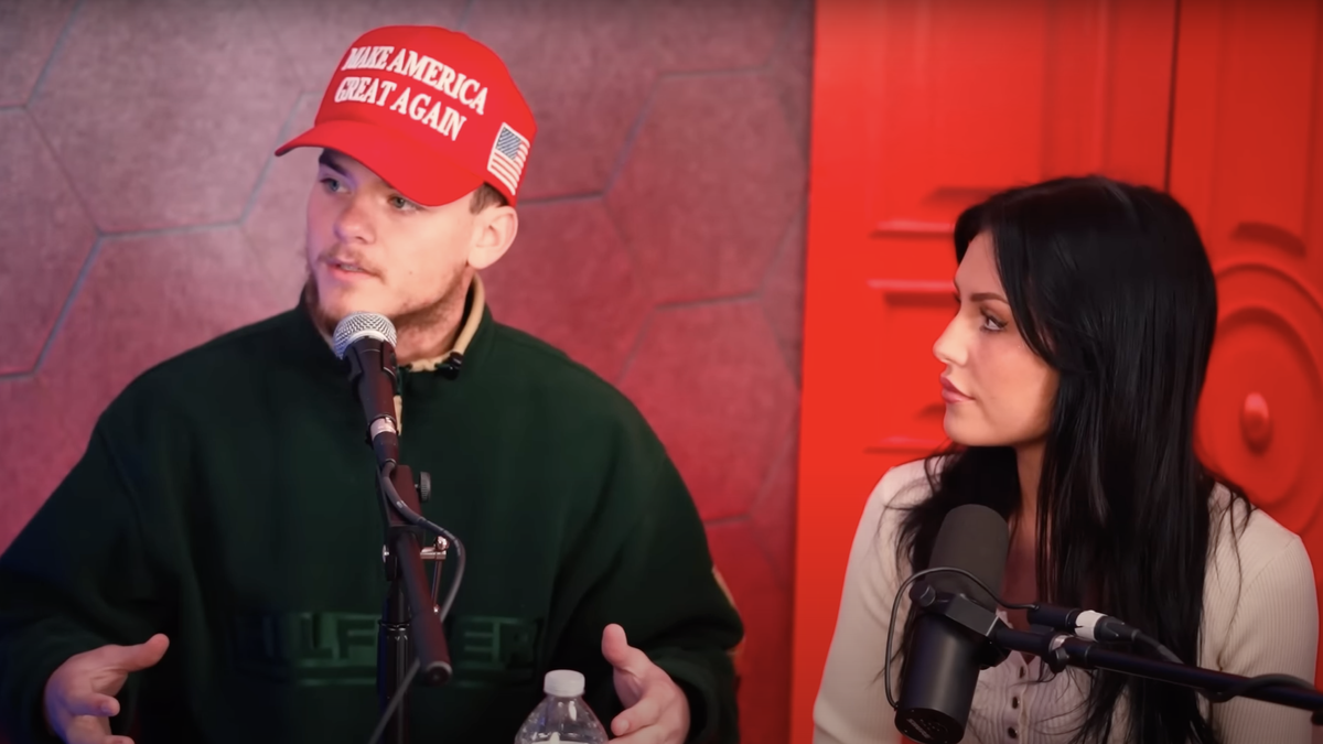 MAGA supporters Isabella and Josiah Moody