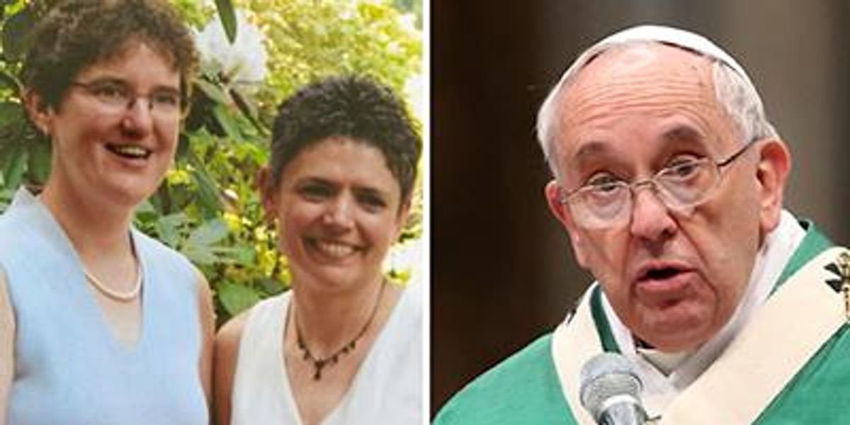 Woman Begs Pope to Save Wife's Catholic School Job