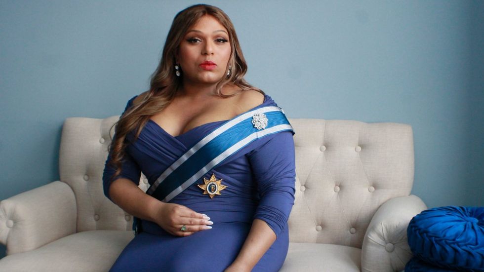 Marie-Adélina de la Ferrière Micronation Trans woman Princess royalty micronations Caribbean Navasse