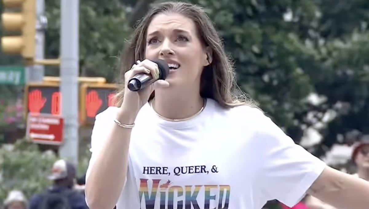 Mary Kate Morrissey at New York City Pride 