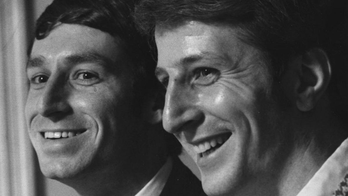 Michael McConnell and Jack Baker in 1970