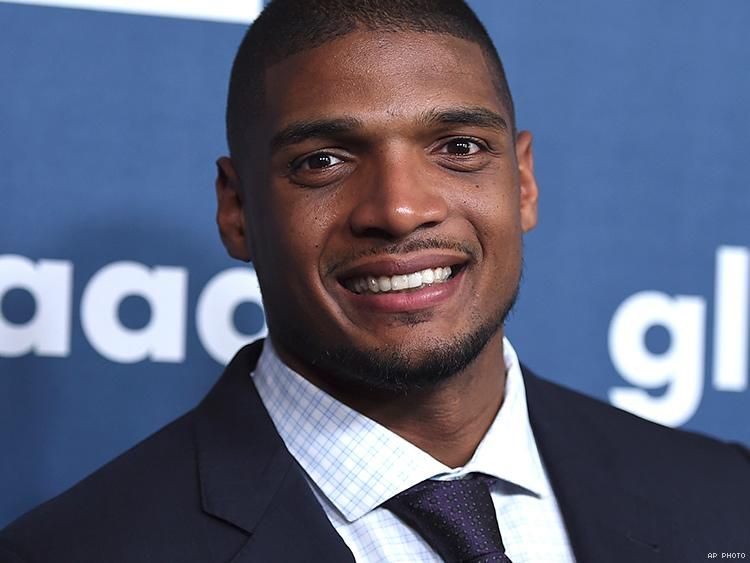 Michael Sam. Майкла сей.