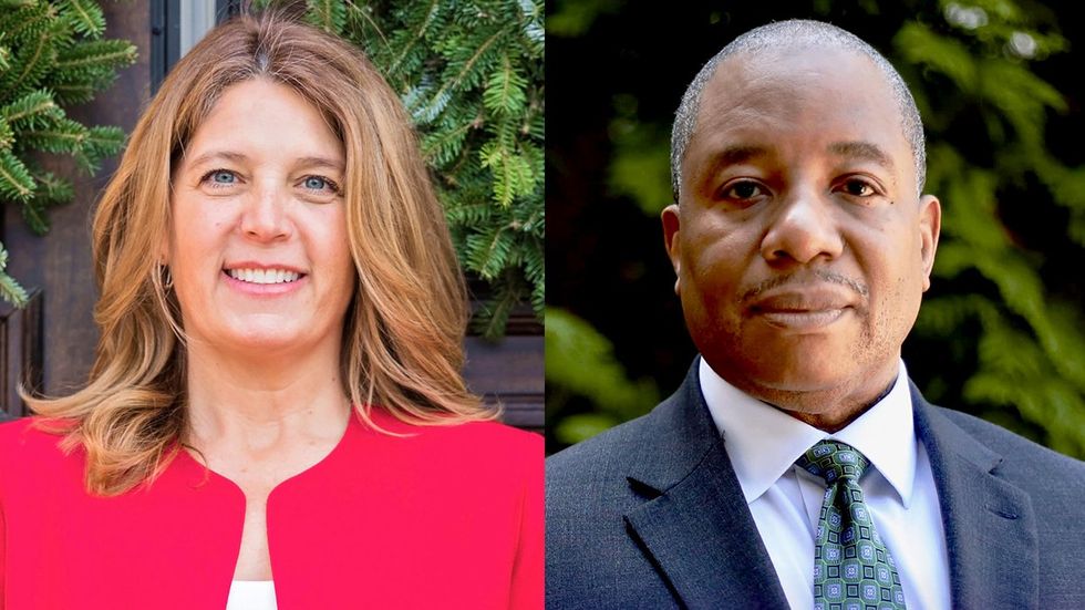 Michele Morrow Republican nominee for North Carolina superintendent of public instruction opponent Mo Green who she attacked online