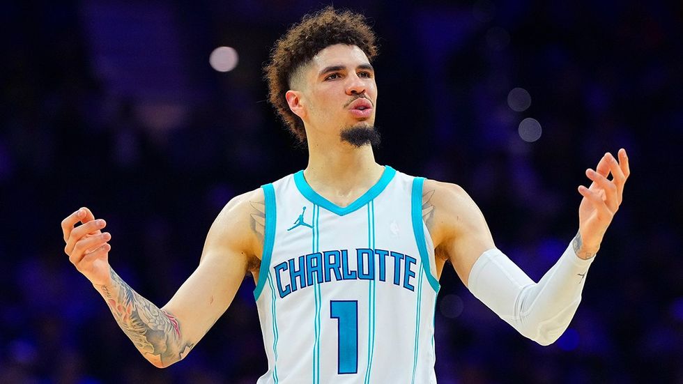 NBA player LaMelo Ball Charlotte Hornets