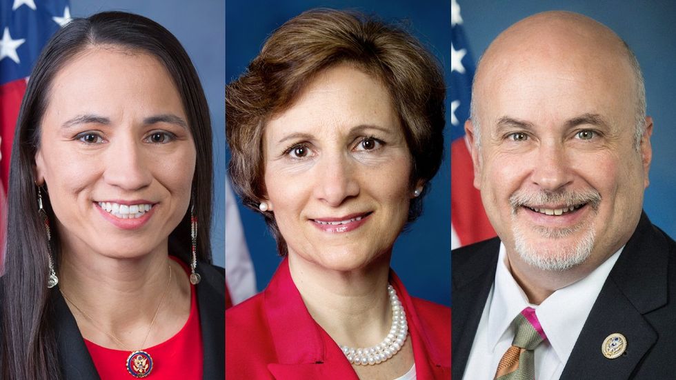 Out Reps and Ally Aid Older LGBTQ Reps. Mark Pocan Sharice Davids  Suzanne Bonamici