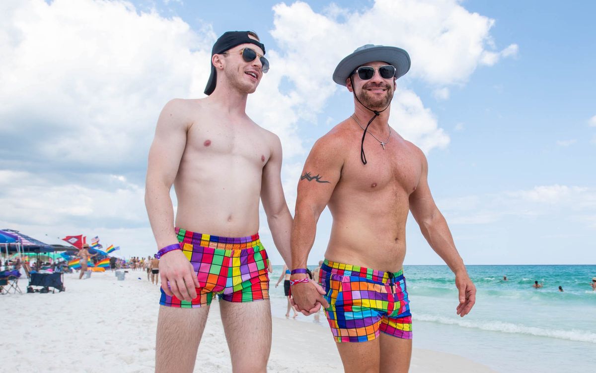 Pensacola Pride Gay LGBTQ+ Parade Float Equality Florida