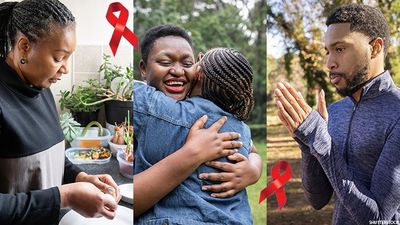 people living with aids
