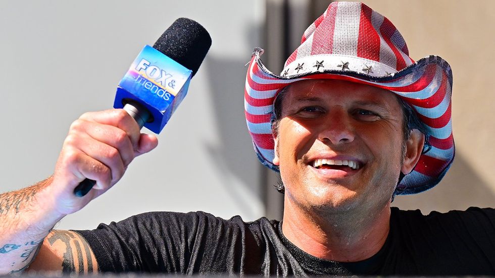 Pete Hegseth celebrates Independence Day on Fox and Friends Weekend NYC