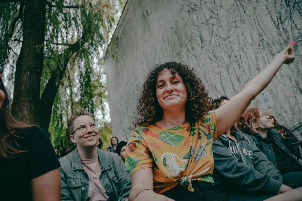 Photo Gallery Full Moon Drag Troupe Anti-Zionist Jewish Queer Artists HOT 2 ROT Sukkot Drag Outdoor Community Garden Spectacular Brooklyn, New York