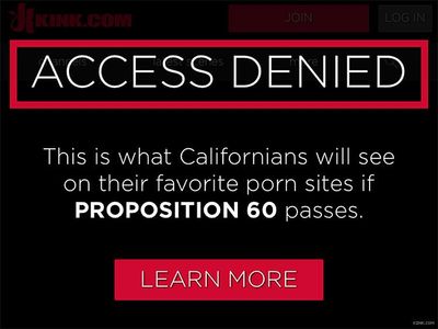 18ponr - Porn Sites Are Blocking California Voters' Access