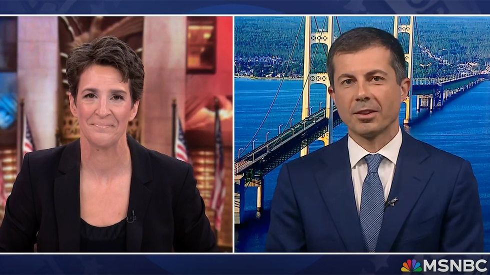 Rachel Maddow interviews Pete Buttigieg MSNBC