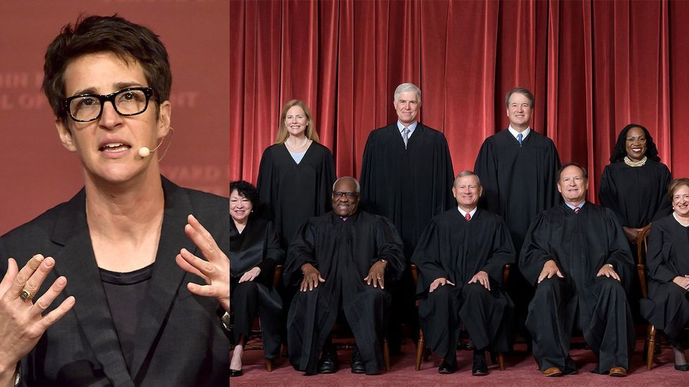 Rachel Maddow & the Supreme Court Justices