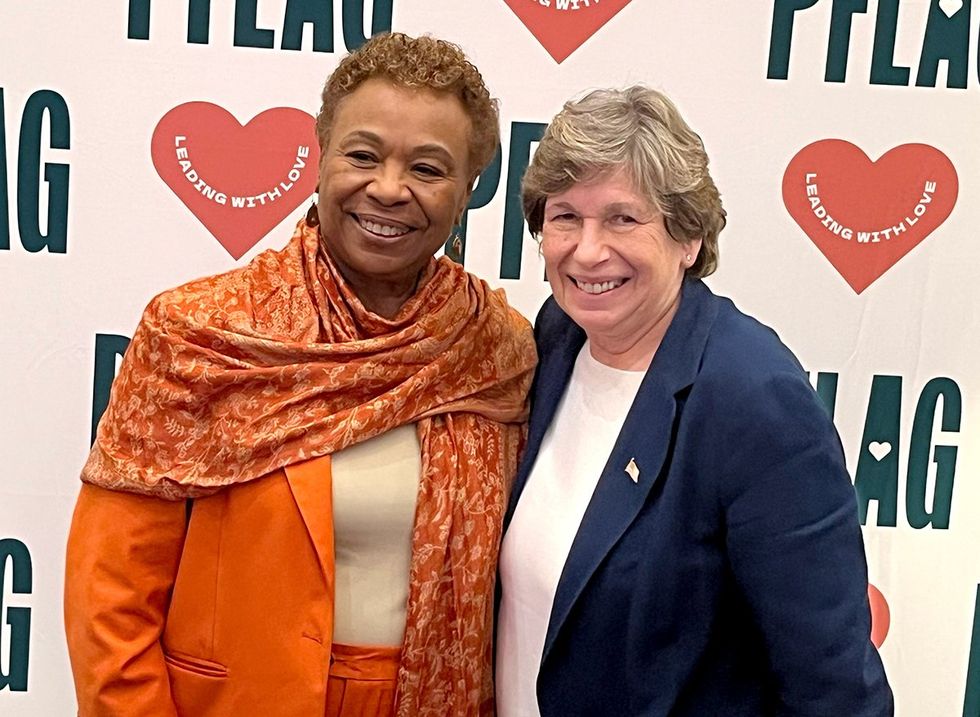 Rep. Barbara Lee and Randi Weingarten