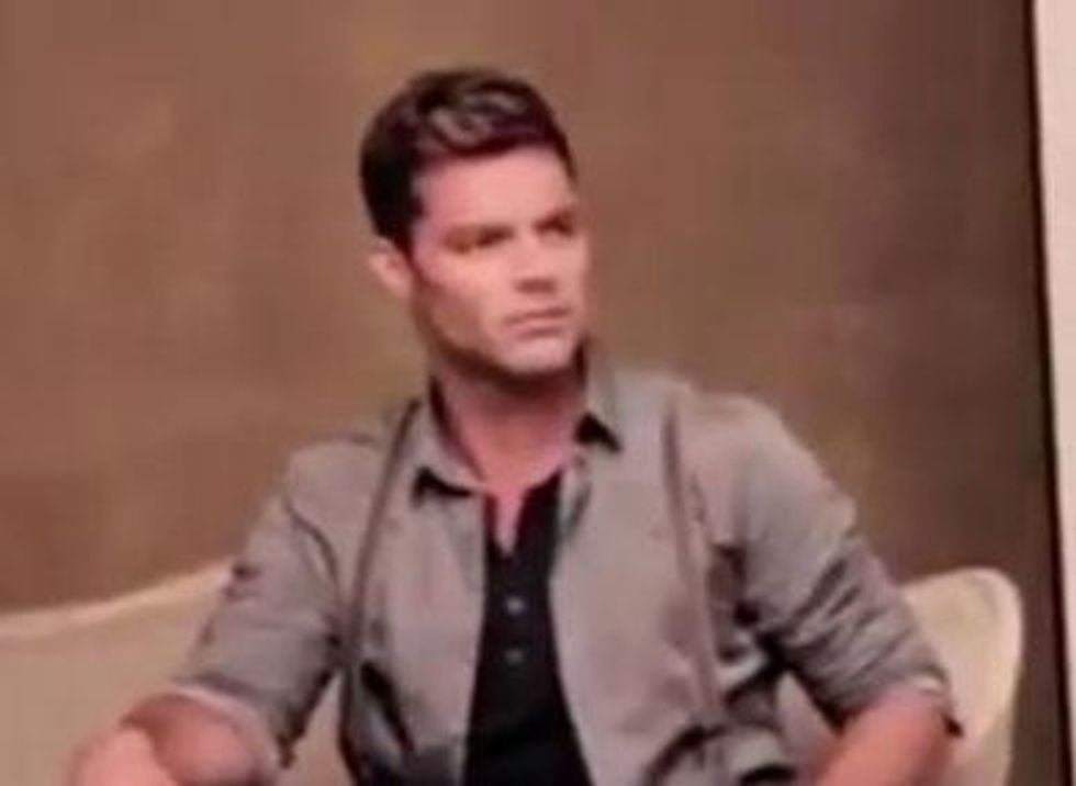 Ricky Martin in Evita The Photo Shoot