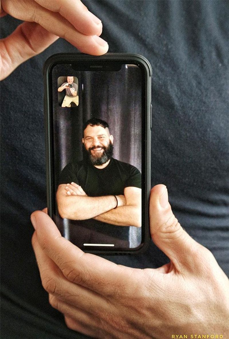 Actor Guillermo Díaz Poses for a COVID-Era Shoot