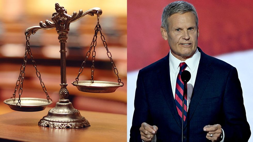 scales of justice tennessee governor bill lee