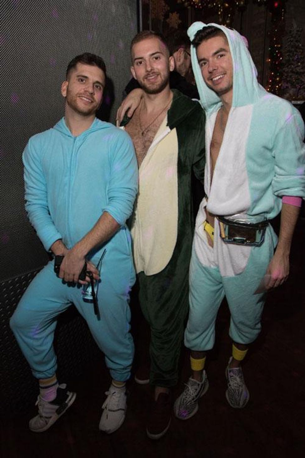 85 Pics of Hotties in New Year's Onesies at Sidetrack Gay Bar
