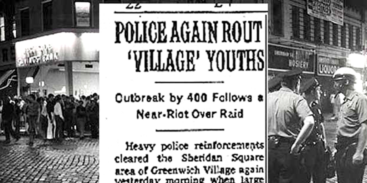 stonewall riots newspaper