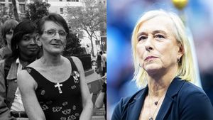 Martina Navratilova says trans people weren't involved in the early gay rights movement. She's wrong