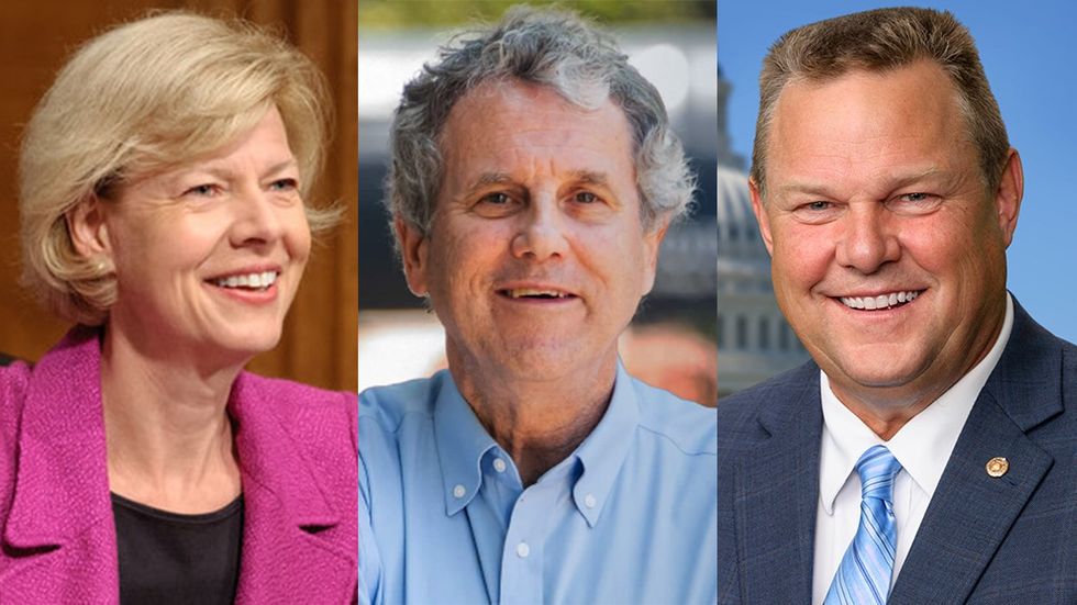 Tammy Baldwin Sherrod Brown Jon Tester