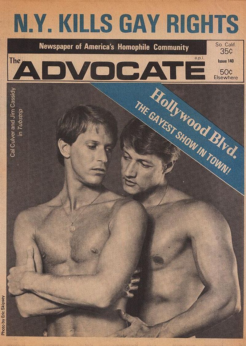 20 Images From the Naked Age of Erotic Gay Theater