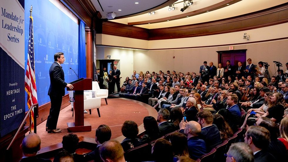 The Heritage Foundation Washington DC welcomes speaker Ron DeSantis Mandate for Leadership series