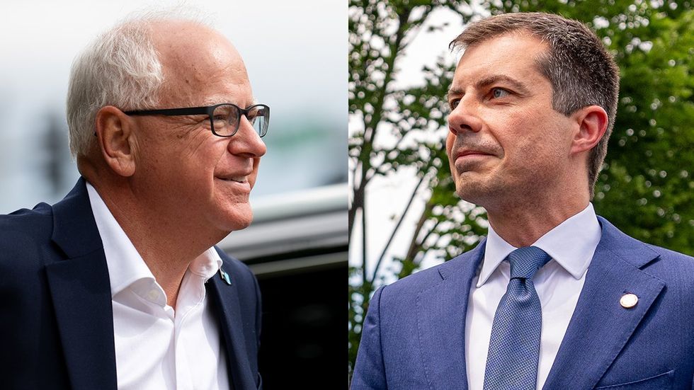 Tim Walz Pete Buttigieg