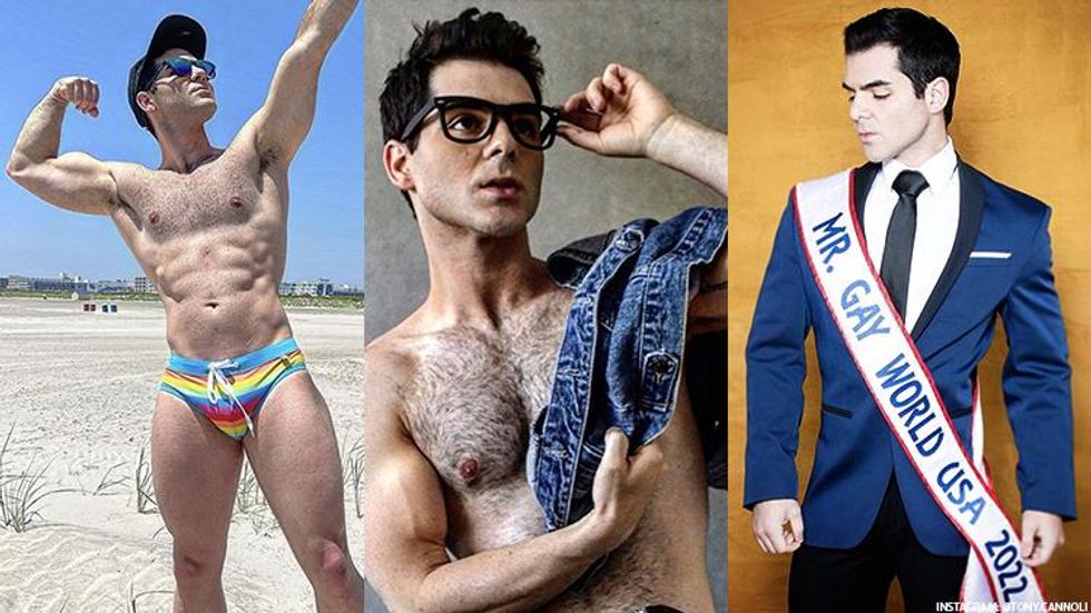 Lesbian Nudist Pageant - 31 Steamy Photos of Mr. Gay World U.S.A., Tony Cannoli