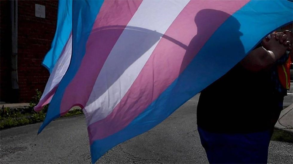 Trans pride flag