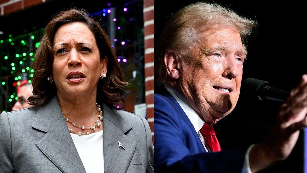 US vice president kamala harris visits Stonewall Inn bar NYC 2023 Republican presidential candidate former President Donald Trump speaks campaign event Las Vegas Nevada