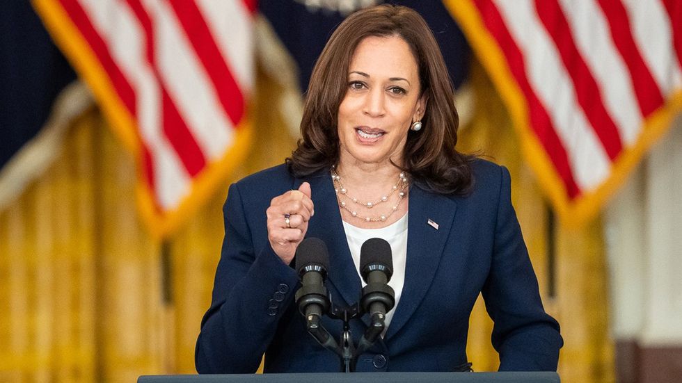 VP Kamala Harris speaks passionately