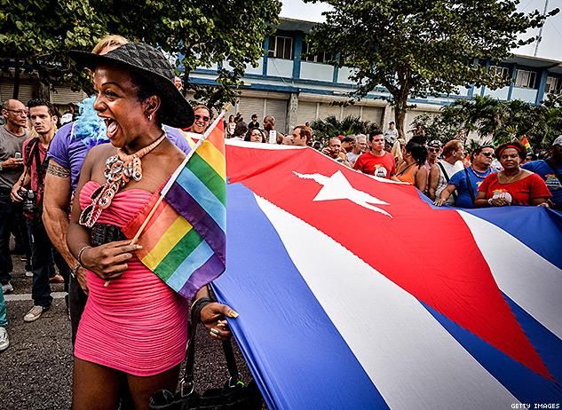 Photos Lgbt Cubans Show Their Pride 