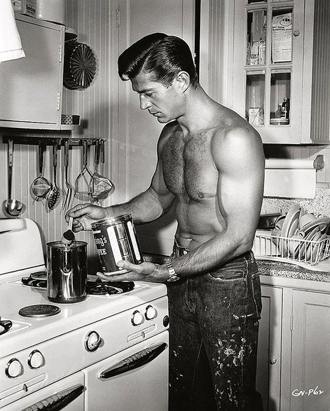 Hollywood Hunks Laid Bare 1940s 1950s