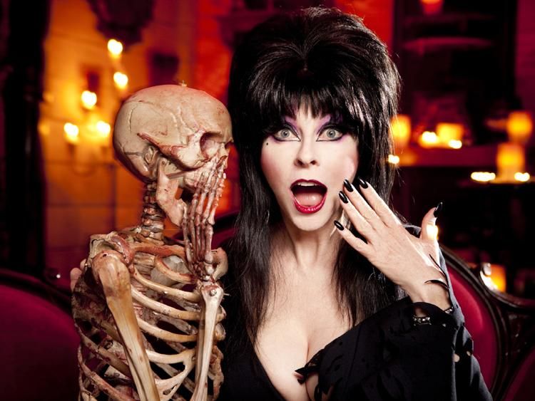 Elvira, the Ageless Camp Queen of Halloween